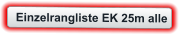Einzelrangliste EK 25m alle