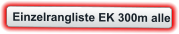 Einzelrangliste EK 300m alle