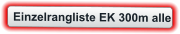 Einzelrangliste EK 300m alle