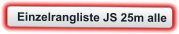Einzelrangliste JS 25m alle