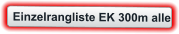 Einzelrangliste EK 300m alle