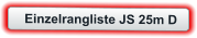 Einzelrangliste JS 25m D