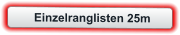 Einzelranglisten 25m