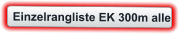 Einzelrangliste EK 300m alle